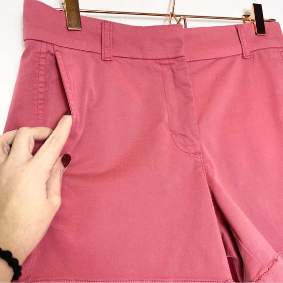 NWT J. Crew Chino Bermuda Shorts Samon Peach Size 4 - Picture 5 of 11